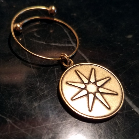 Alex And Ani Sun Star Charm Women Ring Rafaelian G - Picture 2 of 5